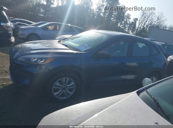 1FMCU0F61LUC36081 2020 FORD ESCAPE Синий Панорамный вид салона 360°
