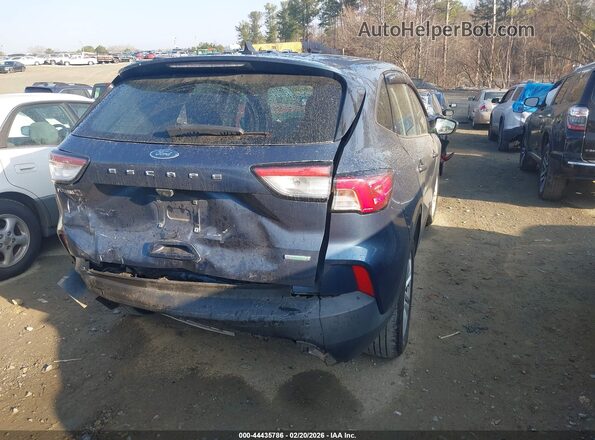 1FMCU0F61LUC36081 2020 FORD ESCAPE Синий Задняя правая четверть