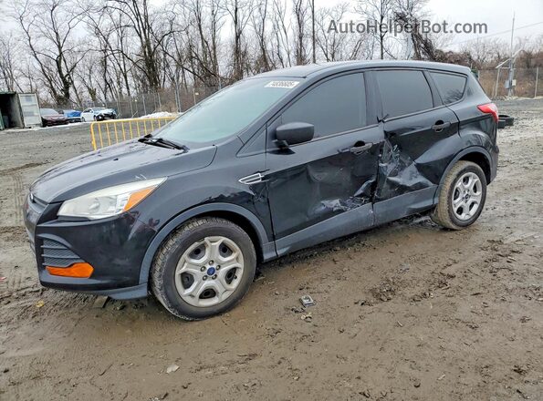 1FMCU0F71GUC86347 2016 FORD ESCAPE Черный Передняя левая четверть
