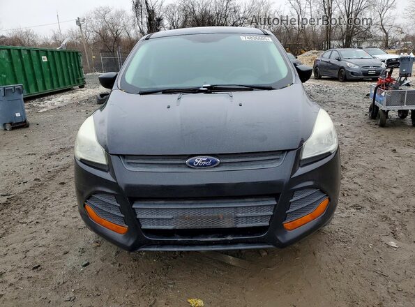 1FMCU0F71GUC86347 2016 FORD ESCAPE Черный Вид спереди