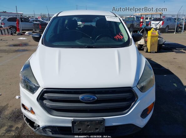 1FMCU0F72KUB79834 2019 FORD ESCAPE Белый Вид щитка приборов