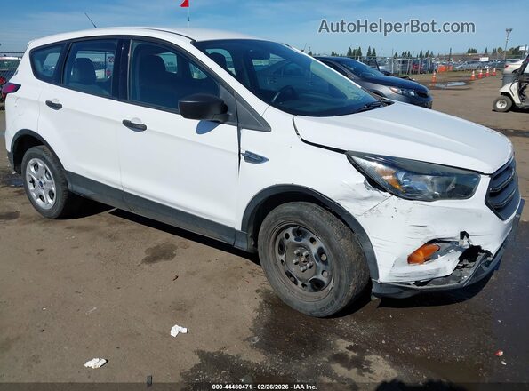1FMCU0F72KUB79834 2019 FORD ESCAPE Белый Передняя правая четверть