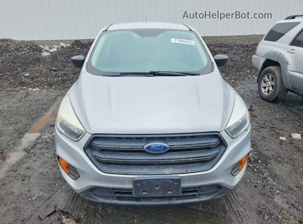1FMCU0F74HUB49758 2017 FORD ESCAPE Silver Widok z przodu