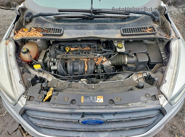 1FMCU0F74HUB49758 2017 FORD ESCAPE Silver Widok komory silnika