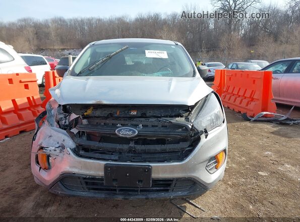 1FMCU0F76KUC47455 2019 FORD ESCAPE Серебряный Вид щитка приборов