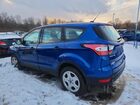 2018 Ford Escape S Синий vin: 1FMCU0F77JUB18929
