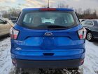 2018 Ford Escape S Синий vin: 1FMCU0F77JUB18929