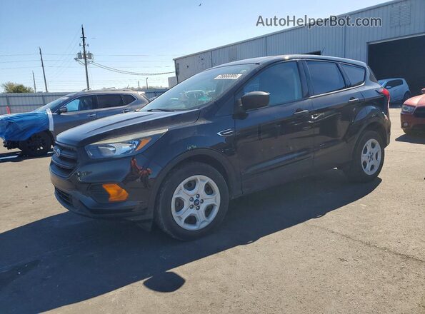 1FMCU0F77KUC46296 2019 FORD ESCAPE Черный Передняя левая четверть