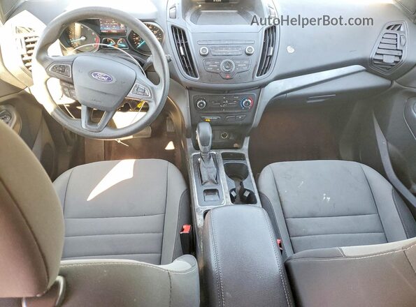 1FMCU0F77KUC46296 2019 FORD ESCAPE Черный Вид панели приборов