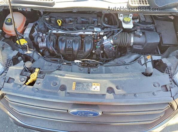 1FMCU0F77KUC46296 2019 FORD ESCAPE Черный Вид подкапотного пространства