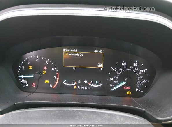 1FMCU0G62LUB14859 2020 FORD ESCAPE White Widok tylnych siedzeń