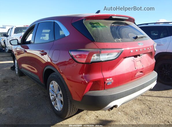 1FMCU0G64LUC62222 2020 FORD ESCAPE Красный Задняя левая четверть