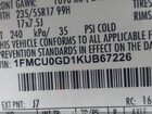 2019 Ford Escape Se Gray vin: 1FMCU0GD1KUB67226