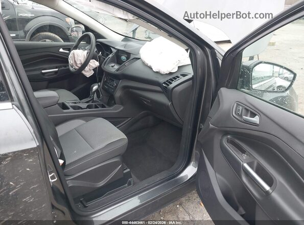 1FMCU0GD1KUB67226 2019 FORD ESCAPE Gray Widok wnętrza z przodu