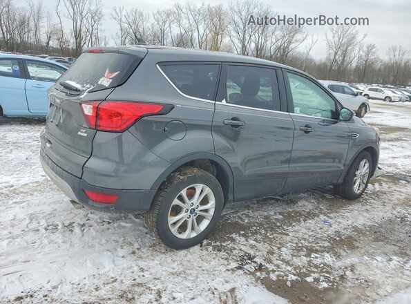 1FMCU0GD1KUB92577 2019 FORD ESCAPE Серый Задняя правая четверть
