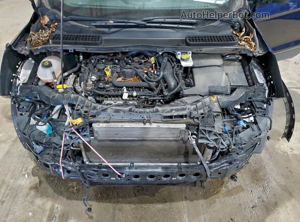 1FMCU0GD2KUA96277 2019 FORD ESCAPE Черный Вид задней части салона
