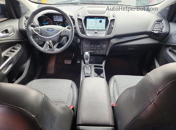1FMCU0GD2KUB05205 2019 FORD ESCAPE Red Առջևի վահանակի տեսք