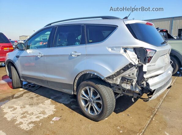 1FMCU0GD3JUD28142 2018 FORD ESCAPE Silver Rear left
