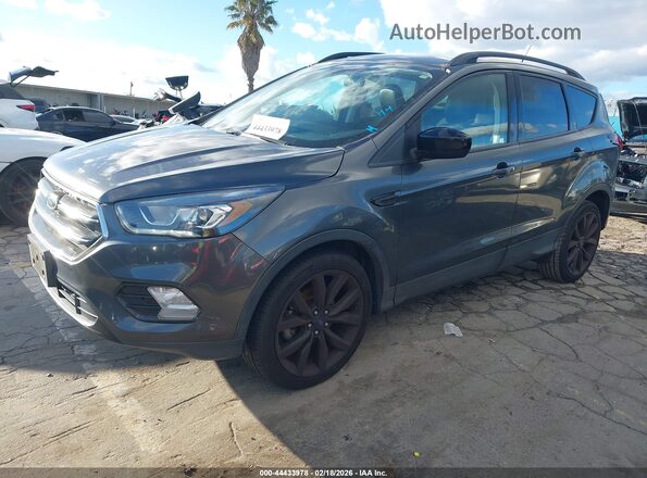 1FMCU0GD3KUA64874 2019 FORD ESCAPE Серый Передняя левая четверть