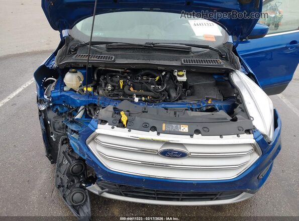 1FMCU0GD6KUA44053 2019 FORD ESCAPE Blue Rear view