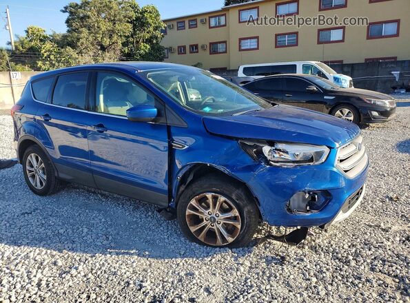1FMCU0GD7KUB06771 2019 FORD ESCAPE Blue Przód prawy