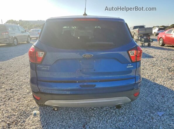 1FMCU0GD7KUB06771 2019 FORD ESCAPE Blue Widok z tyłu