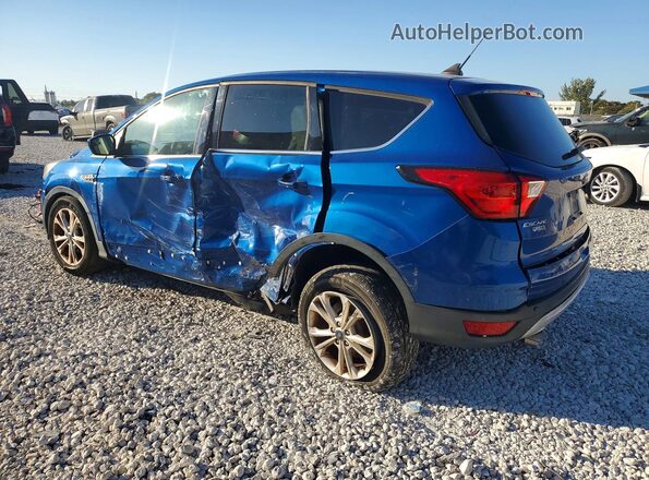 1FMCU0GD7KUB06771 2019 FORD ESCAPE Blue Tył lewy