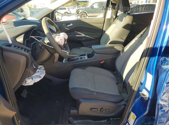 1FMCU0GD7KUB06771 2019 FORD ESCAPE Blue Widok wnętrza z przodu