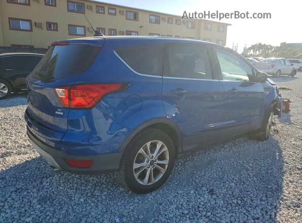 1FMCU0GD7KUB06771 2019 FORD ESCAPE Blue Tył prawy