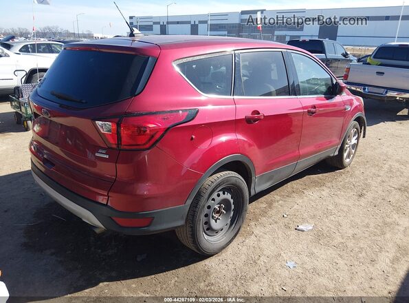 1FMCU0GD7KUB78084 2019 FORD ESCAPE Red უკანა მარჯვენა