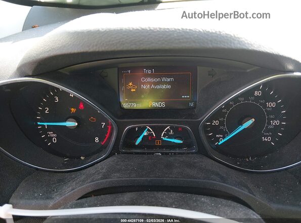 1FMCU0GD7KUB78084 2019 FORD ESCAPE Red უკანა სავარძლების ხედი