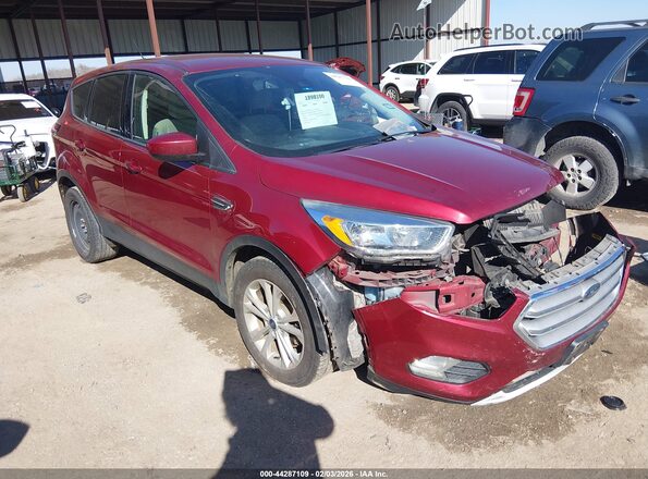 1FMCU0GD7KUB78084 2019 FORD ESCAPE Red წინა მარჯვენა