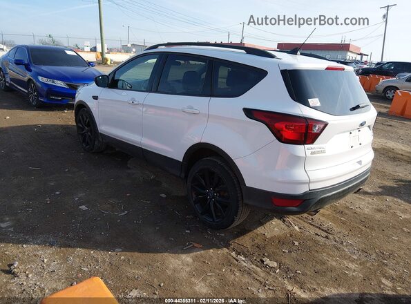1FMCU0GD8KUC33576 2019 FORD ESCAPE Белый Задняя левая четверть