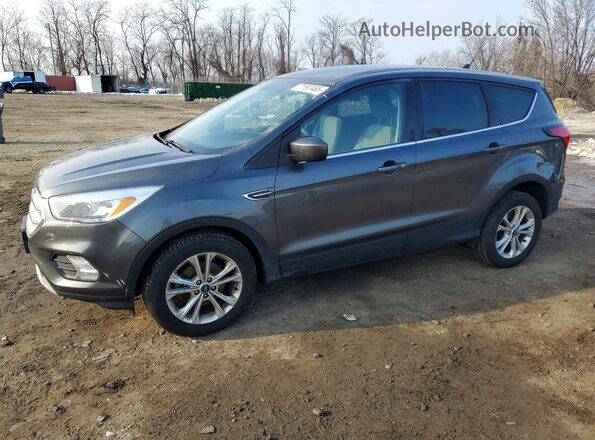 1FMCU0GD9KUA59615 2019 FORD ESCAPE Gray Rear left