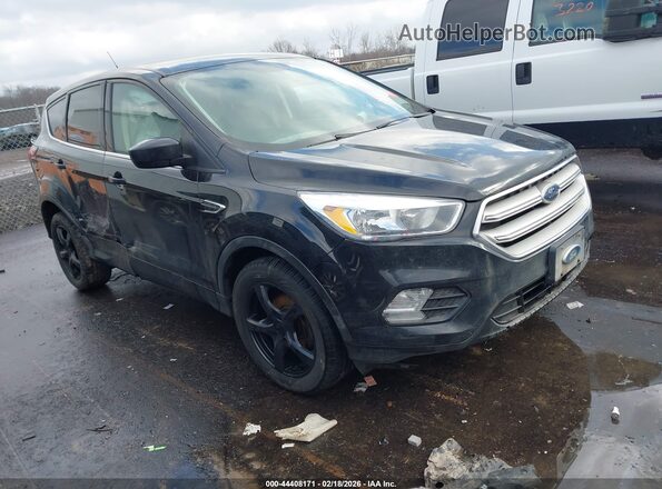 1FMCU0GDXKUB22706 2019 FORD ESCAPE Black Przód prawy