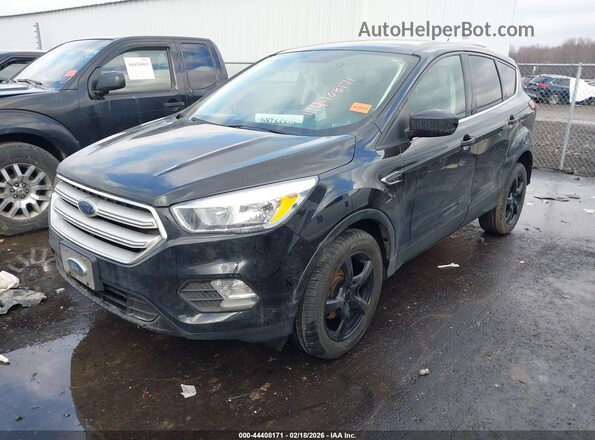 1FMCU0GDXKUB22706 2019 FORD ESCAPE Black Przód lewy