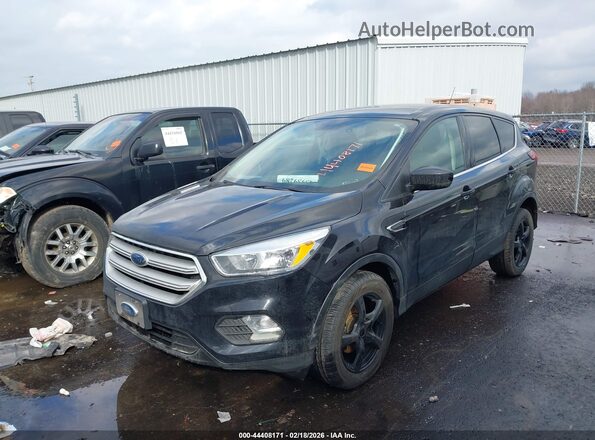1FMCU0GDXKUB22706 2019 FORD ESCAPE Black Widok wnętrza 360 stopni