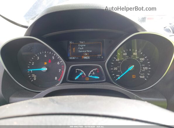 1FMCU0HD0KUB04794 2019 FORD ESCAPE Gray Widok tylnych siedzeń