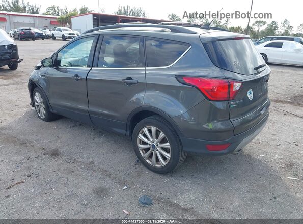 1FMCU0HD0KUB04794 2019 FORD ESCAPE Gray Tył lewy