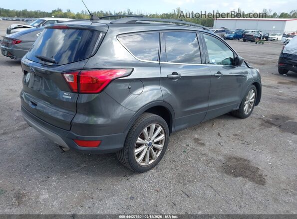1FMCU0HD0KUB04794 2019 FORD ESCAPE Gray Tył prawy