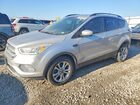 2018 Ford Escape Sel Gray vin: 1FMCU0HD4JUA70857
