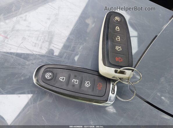 1FMCU0J91GUC57715 2016 FORD ESCAPE Gray ხელსაწყოთა პანელის ხედი