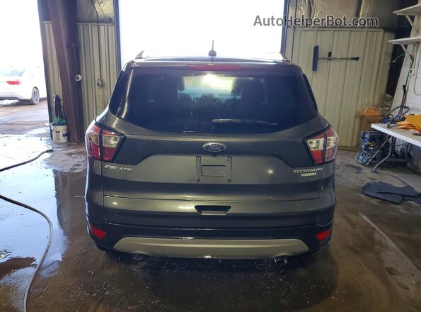 1FMCU0JD1HUE44216 2017 FORD ESCAPE Серый Вид сзади