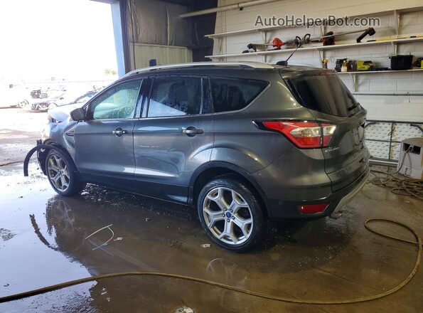 1FMCU0JD1HUE44216 2017 FORD ESCAPE Серый Задняя левая четверть