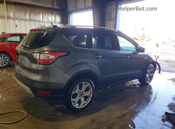 1FMCU0JD1HUE44216 2017 FORD ESCAPE Серый Задняя правая четверть