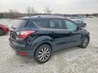 2017 Ford Escape Titanium Черный vin: 1FMCU0JD3HUE29104