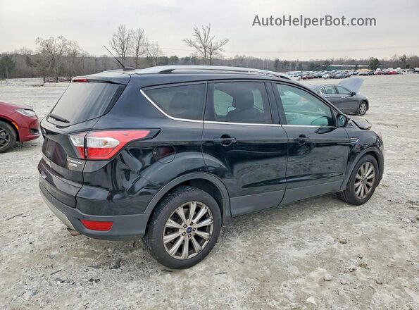 1FMCU0JD3HUE29104 2017 FORD ESCAPE Черный Задняя правая четверть