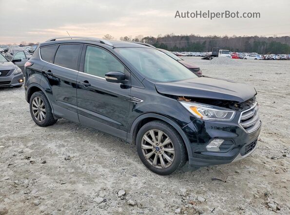 1FMCU0JD3HUE29104 2017 FORD ESCAPE Черный Передняя правая четверть