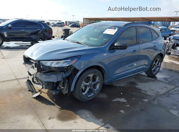 1FMCU0MN8PUB31277 2023 FORD ESCAPE Синий Передняя левая четверть