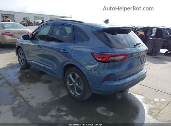 1FMCU0MN8PUB31277 2023 FORD ESCAPE Синий Задняя левая четверть